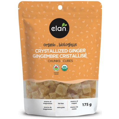 Elan Organic Crystallized Ginger Chunks