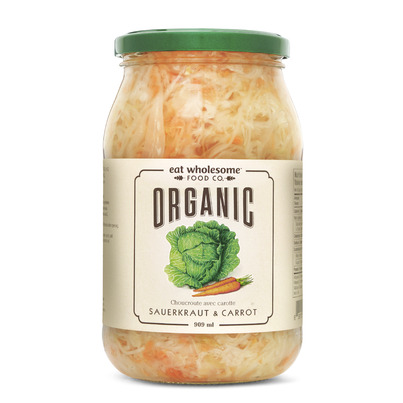 Eat Wholesome Organic Sauerkraut & Carrot