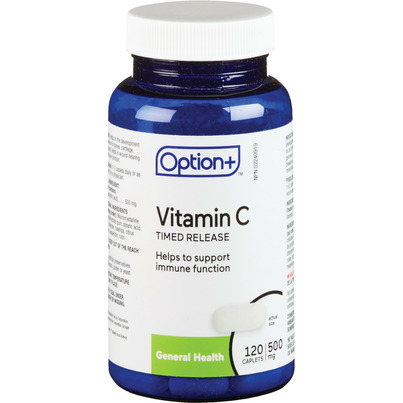 Option+ Vitamin C Timed Release 500mg