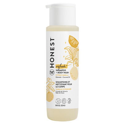 The Honest Company Refresh Shampoo + Body Wash Citrus Vanilla