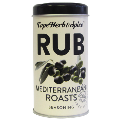Cape Herb & Spice Rub Shaker Tin Mediterranean Seasoning