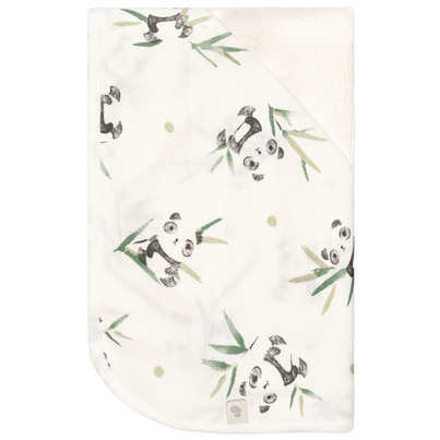 Perlimpinpin Bamboo Hooded Towel Pandas