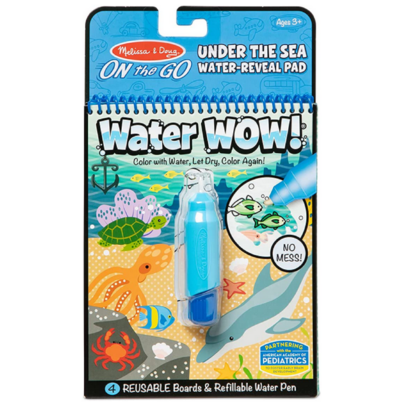 Melissa & Doug Water WOW! Under The Sea Water Reveal Pad