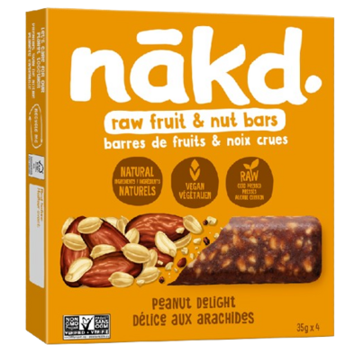 Nakd Raw Fruit & Nut Bars Peanut Delight