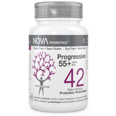 NOVA Probiotics Progressive 55+ 42 Billion CFU