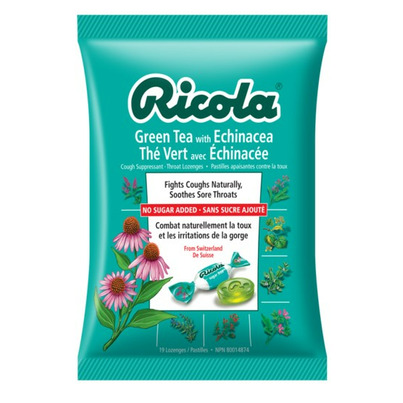 Ricola Cold Drop Echinacea & Green Tea