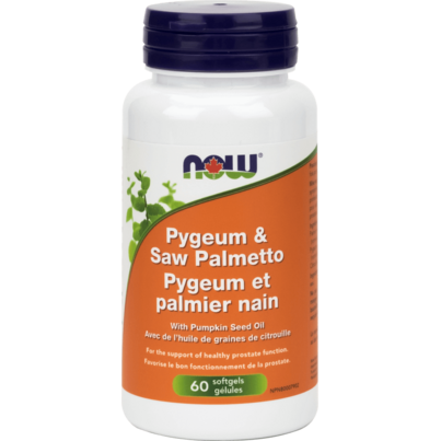 NOW Foods Pygeum & Saw Palmetto
