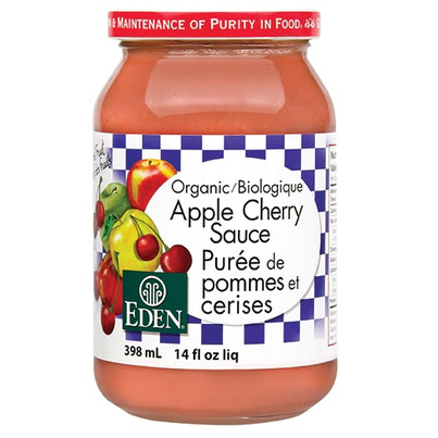 Eden Foods Organic Apple Cherry Sauce