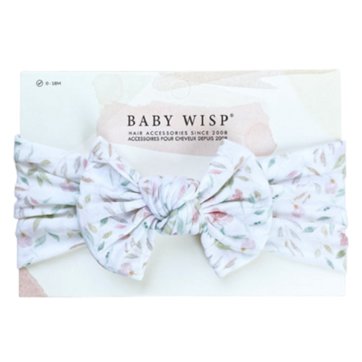 Baby Wisp Headband Nylon Bow Soft Petals