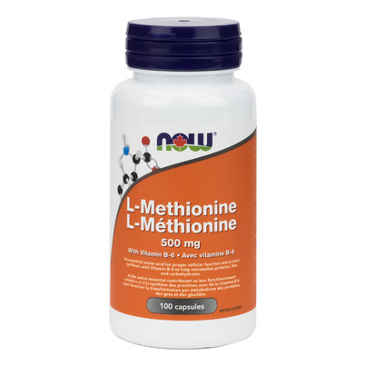 NOW Foods L-Methionine 500 Mg