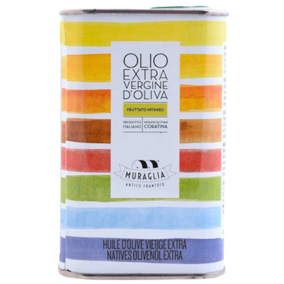 Muraglia Rainbow Tin Premium Extra Virgin Olive Oil Intense Fruity