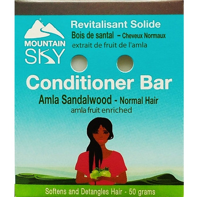 Mountain Sky Amla Sandalwood Conditioner Bar