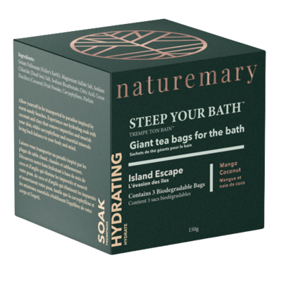 Naturemary Bath Tea Bags Island Escape