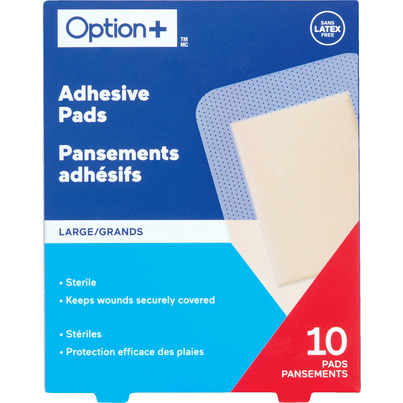 Option+ Adhesive Pads Large