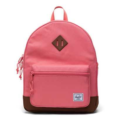 Herschel Supply Heritage Youth Backpack Tea Rose And Saddle Brown