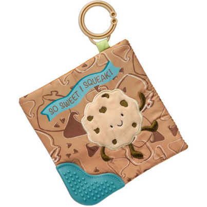 Mary Meyer Sweet Soothie Crinkle Teether Cookie