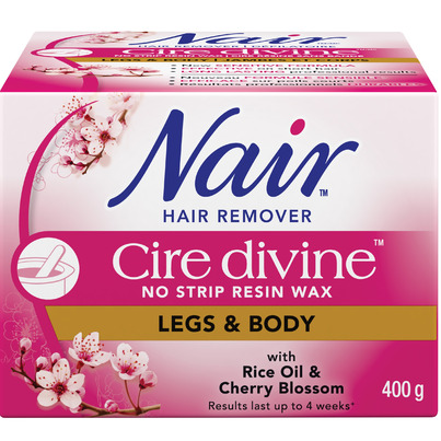 Nair Cire Divine Microwave Resin Wax With Japanese Cherry Blossom