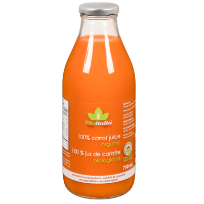 Bioitalia Organic 100% Carrot Juice