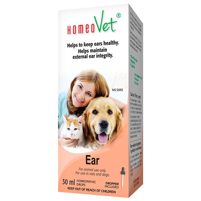 HomeoVet Homeopathic Cats & Dogs Earcare