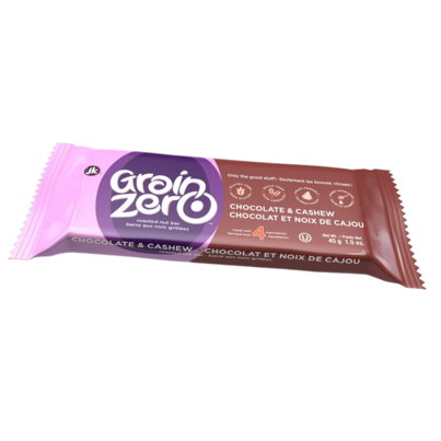 Grain Zero Chocolate Cashew Granola Bar