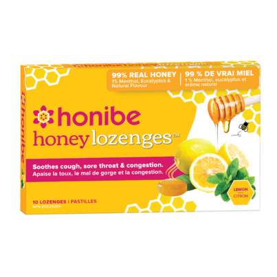 Honibe Honey Lozenges With Lemon