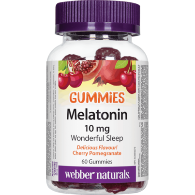 Webber Naturals Melatonin 10mg Gummies