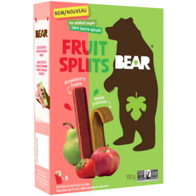 BEAR Fruit Splits Strawberry Apple