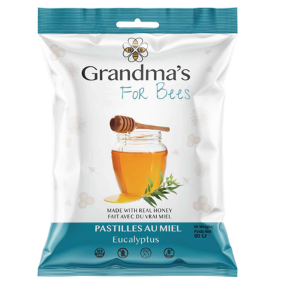 Grandma's For Bees Eucalyptus Honey Drops