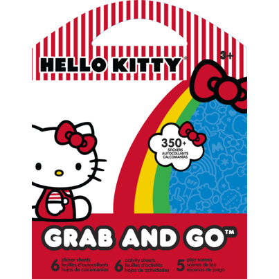 Trends Hello Kitty And Friends Grab & Go Activity And Sticker Book