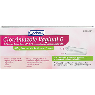 Option+ Clotrimazole Vaginal 6