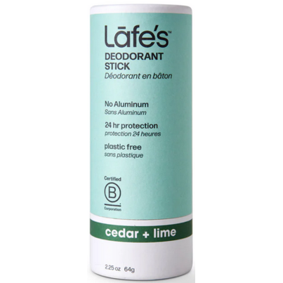 Lafe's Stick Deodorant Cedar + Lime