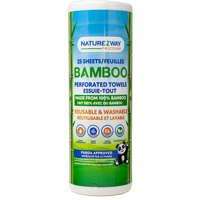 NatureZway Bamboo Perforated Reusable Towel