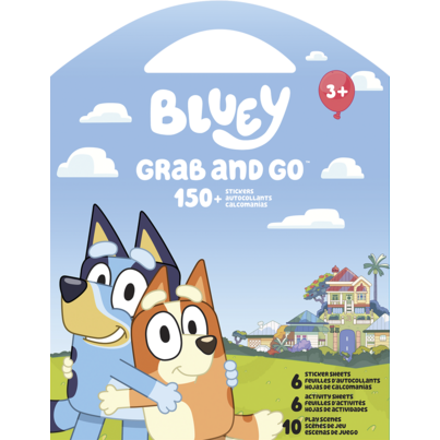 Trends Bluey Grab & Go Sticker And Activity Book
