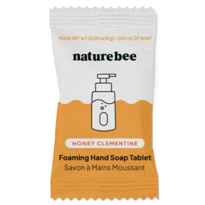 Nature Bee Foaming Hand Soap Tablet Concentrate Honey Clementine