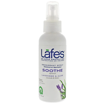 Lafes Soothe Deodorant Spray With Lavender & Aloe