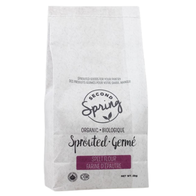 Second Spring Sprouted Foods Sprouted Spelt Flour