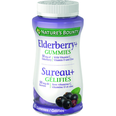 Nature's Bounty Elderberry Gummies 50mg