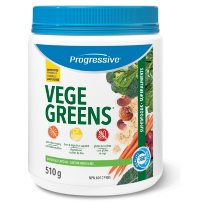 Progressive VegeGreens Green Food Supplement Original Flavour