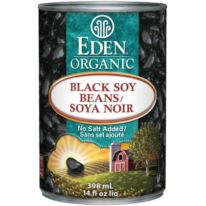 Eden Organic Canned Black Soy Beans