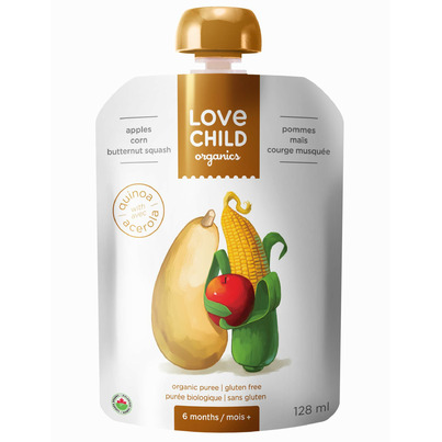 Love Child Organics Baby Food Pouch With Quinoa