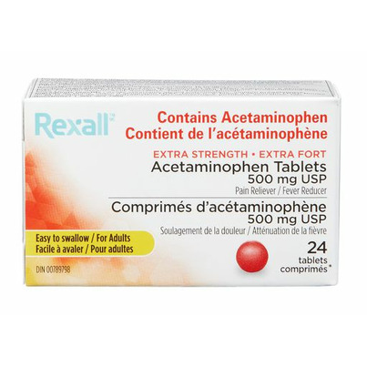 Rexall Acetaminophen 500mg Easy Swallow