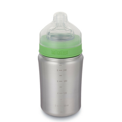 Klean Kanteen Kid Kanteen Baby Bottle 9 oz with Medium Flow Nipple