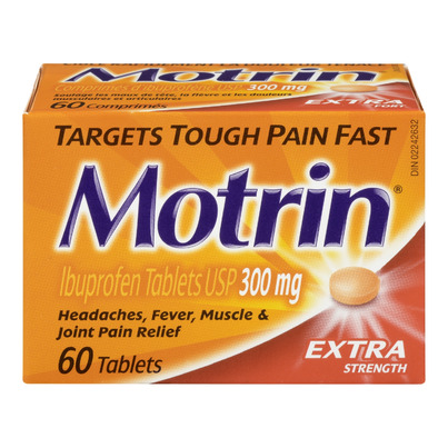 Motrin Tablets Extra Strength