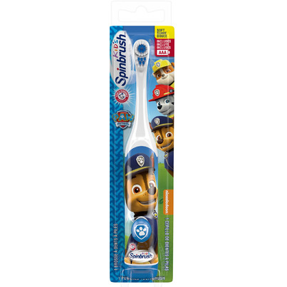 Arm & Hammer Spinbrush Kids Battery Powered Paw Patrol Toothbrush
