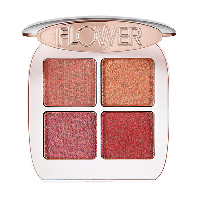 FLOWER Beauty Petal Play Shadow Quad Berry-More