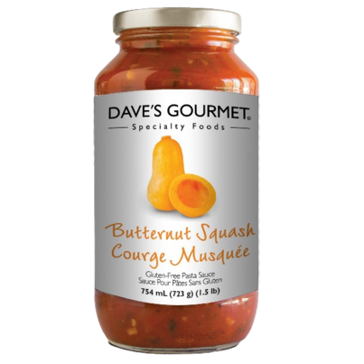 Dave's Gourmet Gluten Free Pasta Sauce Butternut Squash