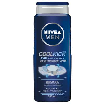 Nivea Men Cool Kick 24H Fresh Effect Shower Gel