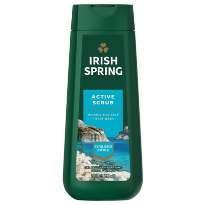 Irish Spring Deep Action Scrub Bodywash