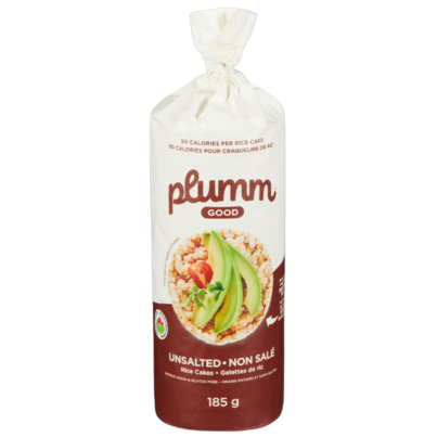 Plum.M.Good Organic Rice Cakes Unsalted