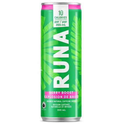 Runa Clean Energy Drink Berry Boost
